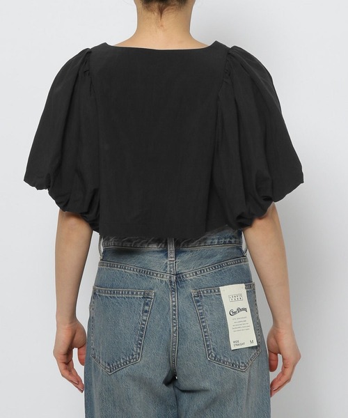 LOWRYS FARM（ローリーズファーム）の「ＰＵＴＯＮボレロ　108011（カーディガン/ボレロ・レディース・アイボリー/ブラック・FREE）」の15枚目の写真