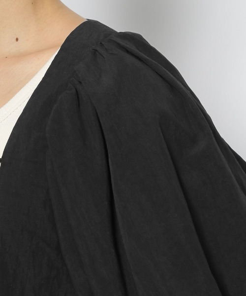 LOWRYS FARM（ローリーズファーム）の「ＰＵＴＯＮボレロ　108011（カーディガン/ボレロ・レディース・アイボリー/ブラック・FREE）」の18枚目の写真