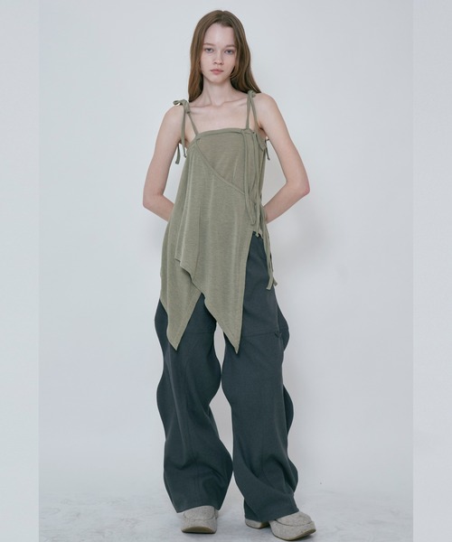 VIAVANDA（ヴィアヴァンダ）の「WAVY SLACKS PANTS（スラックス）」 - WEAR