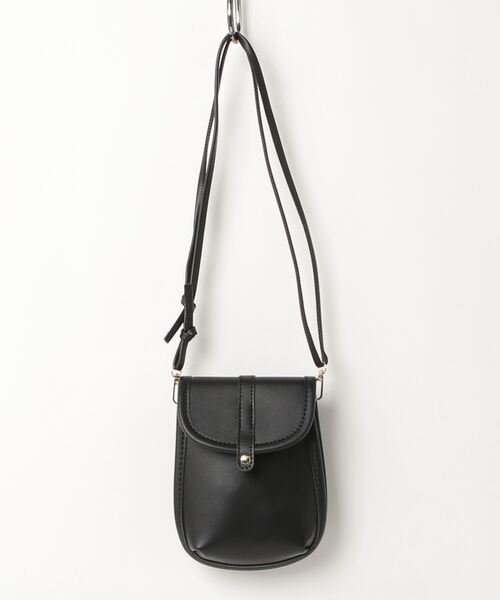 RUBY AND YOU（ルビーアンドユー）の「［select］フラップショルダーバッグ（ショルダーバッグ・レディース・ブラック/アイボリー/ブラウン・FREE）」の7枚目の写真