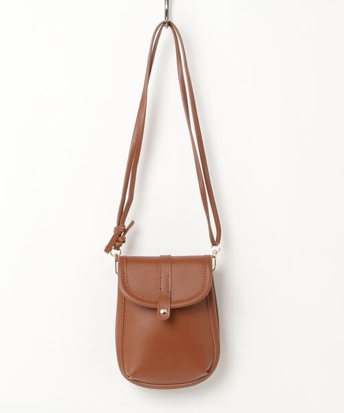 RUBY AND YOU（ルビーアンドユー）の「［select］フラップショルダーバッグ（ショルダーバッグ・レディース・ブラック/アイボリー/ブラウン・FREE）」の8枚目の写真