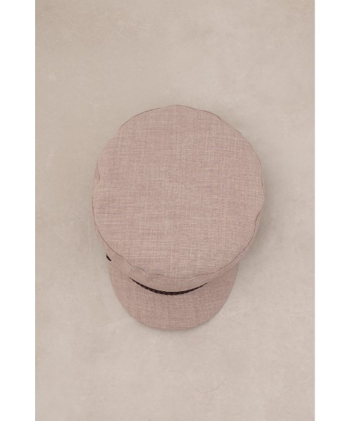 AZUL by moussy(アズールバイマウジー)の「ブレイディッドロープキャスケット(キャップ・レディース・ベージュ/ブラック・FREE)」の13枚目の写真