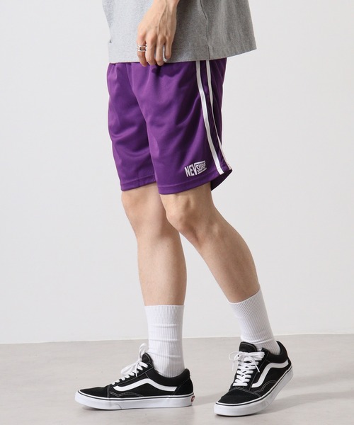 FUNALIVE（ファンアライブ）の「NEV Dry Mesh Shorts / ドライメッシュハーフパンツ unisex（その他パンツ・メンズ・チャコール/イエロー/ネイビー/パープル/オレンジ/ブラック・XL/L/M）」の9枚目の写真