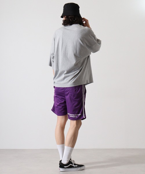 FUNALIVE（ファンアライブ）の「NEV Dry Mesh Shorts / ドライメッシュハーフパンツ unisex（その他パンツ・メンズ・チャコール/イエロー/ネイビー/パープル/オレンジ/ブラック・XL/L/M）」の13枚目の写真