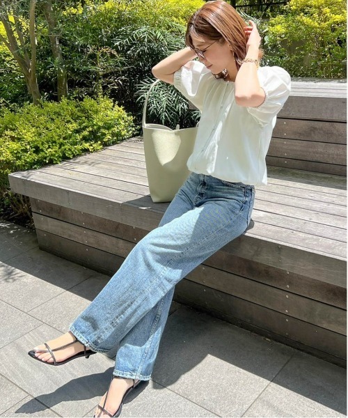 AMELY(エミリー)の「【コラボ】マルチウェイオフショルダー(シャツ/ブラウス・レディース・ホワイト/ブラック/ホワイト系その他/ブラック系その他・フリー)」の11枚目の写真