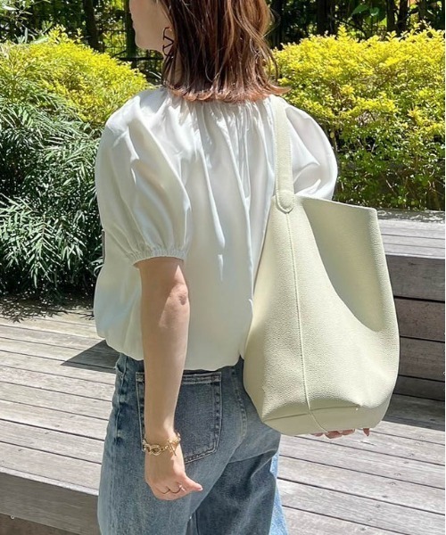 AMELY(エミリー)の「【コラボ】マルチウェイオフショルダー(シャツ/ブラウス・レディース・ホワイト/ブラック/ホワイト系その他/ブラック系その他・フリー)」の9枚目の写真