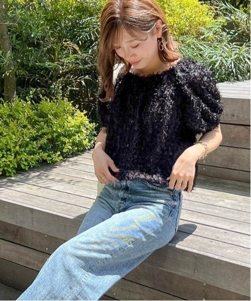 AMELY(エミリー)の「【コラボ】マルチウェイオフショルダー(シャツ/ブラウス・レディース・ホワイト/ブラック/ホワイト系その他/ブラック系その他・フリー)」の19枚目の写真