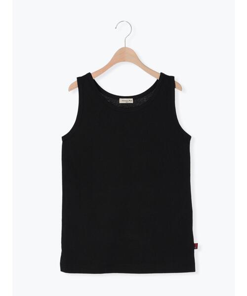 Samansa Mos2（サマンサ モスモス）の「【USAコットン】ノースリーブ（タンクトップ・レディース・ブラック/オフホワイト/モカ/パープル/マスタード/グリーン・F）」の17枚目の写真