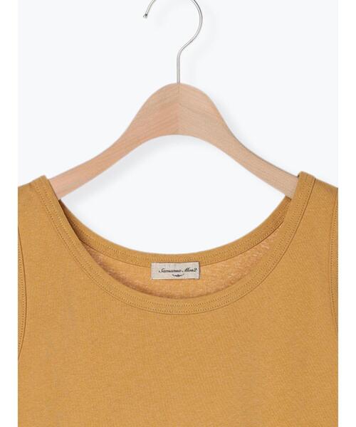 Samansa Mos2（サマンサ モスモス）の「【USAコットン】ノースリーブ（タンクトップ・レディース・ブラック/オフホワイト/モカ/パープル/マスタード/グリーン・F）」の21枚目の写真