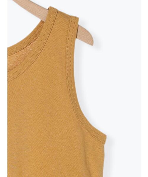 Samansa Mos2（サマンサ モスモス）の「【USAコットン】ノースリーブ（タンクトップ・レディース・ブラック/オフホワイト/モカ/パープル/マスタード/グリーン・F）」の22枚目の写真