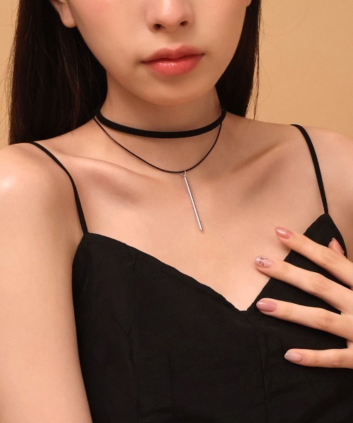 CEMONEMO（セモネモ）の「【デザイン追加】ベロア 2連 チョーカー（チョーカー・レディース・その他3/その他2/その他1/その他4・FREE）」の18枚目の写真