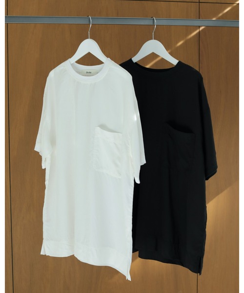 anuke（アンヌーク）の「Oversize Pocket Pullover（Tシャツ