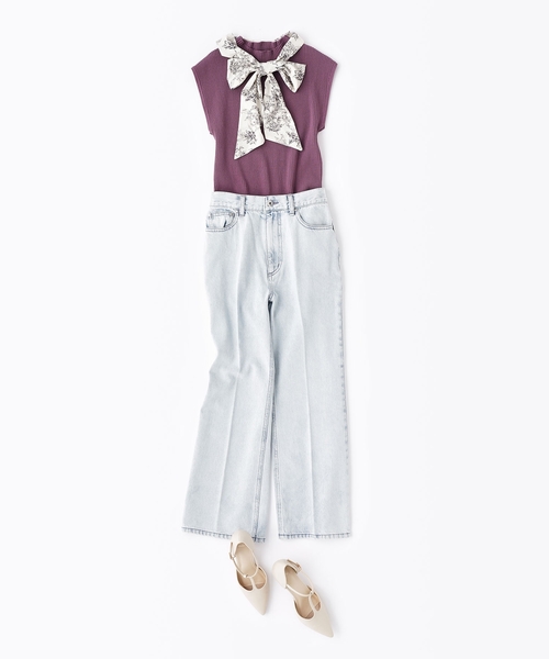 index（インデックス）の「Tストラップパンプス（パンプス・レディース・ブラック/グリーン系/ライトベージュ・02/03）」の8枚目の写真