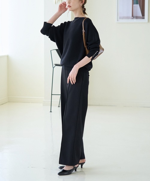 ROPE' PICNIC（ロペピクニック）の「グリッター&グロススムースミュール（パンプス・レディース・シルバー/ブラック・23.5cm/24.5cm）」の22枚目の写真