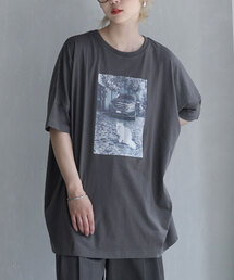 zootie（ズーティー）の「オークール フォトプリントオーバーTEE（Tシャツ/カットソー）」