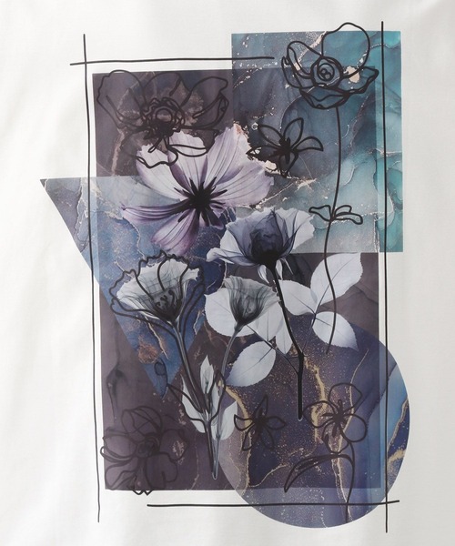 HARE（ハレ）の「バックプリントハーフZIPカットソー(HARE)（Tシャツ/カットソー・メンズ・グレー/ブラック/ホワイト・SMALL/MEDIUM）」の15枚目の写真