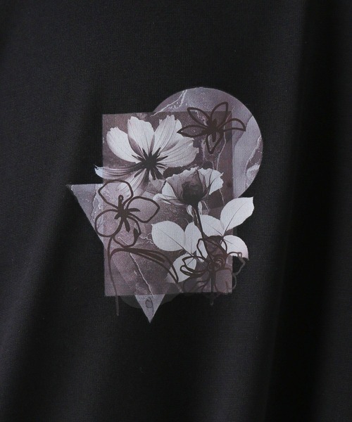 HARE（ハレ）の「バックプリントハーフZIPカットソー(HARE)（Tシャツ/カットソー・メンズ・グレー/ブラック/ホワイト・SMALL/MEDIUM）」の14枚目の写真