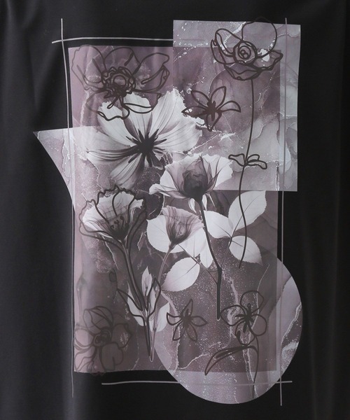 HARE（ハレ）の「バックプリントハーフZIPカットソー(HARE)（Tシャツ/カットソー・メンズ・グレー/ブラック/ホワイト・SMALL/MEDIUM）」の13枚目の写真