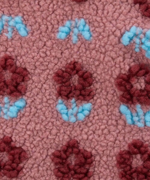 BEAMS mini（ビームスミニ）の「ジャカード ボア ブルゾン 2024FW（90～150cm）（ブルゾン・キッズ・レッド系その他3/ホワイト系その他5/ネイビー・100/90/120/110/150/140/130）」の13枚目の写真