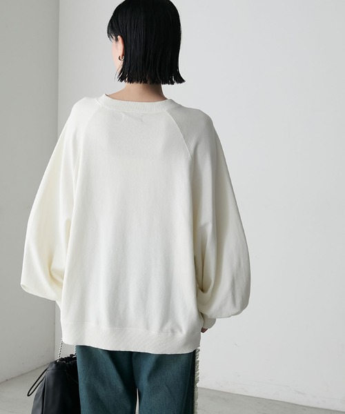 t*o様 美品SEQUEL スノーホワイト フロントプリントスウェットトレーナー forksy.】アソートフロッキープリントピグメント加工スウェット forksy