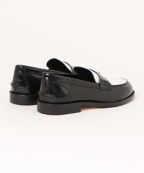 PASCUCCI(パスクッチ)の「【PASCUCCI】ラウンドトウトラッドローファー(D41617)(ローファー・レディース・ブラック系その他・36/37/38/39/35)」の2枚目の写真