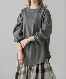 ボリュームスリーブプルオーバー