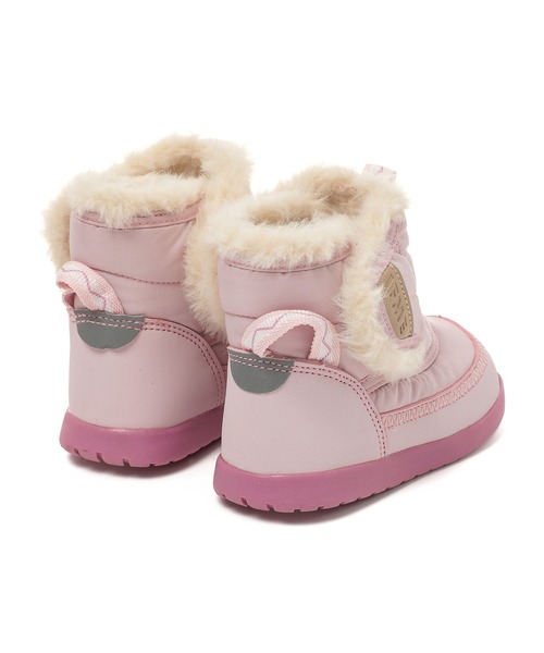 IFME（イフミー）の「BABY｜IFME patto 脱ぎ履き簡単ブーツ[撥水・防滑]（ブーツ・キッズ・ベージュ/ピンク/ホワイト・15.0cm/14.5cm/14.0cm/13.5cm/13.0cm/12.5cm/12.0cm）」の10枚目の写真