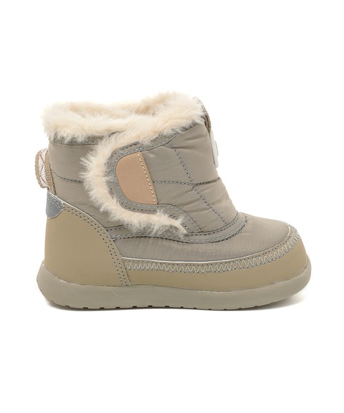 IFME（イフミー）の「BABY｜IFME patto 脱ぎ履き簡単ブーツ[撥水・防滑]（ブーツ・キッズ・ベージュ/ピンク/ホワイト・15.0cm/14.5cm/14.0cm/13.5cm/13.0cm/12.5cm/12.0cm）」の19枚目の写真