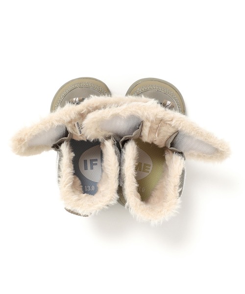 IFME（イフミー）の「BABY｜IFME patto 脱ぎ履き簡単ブーツ[撥水・防滑]（ブーツ・キッズ・ベージュ/ピンク/ホワイト・15.0cm/14.5cm/14.0cm/13.5cm/13.0cm/12.5cm/12.0cm）」の20枚目の写真