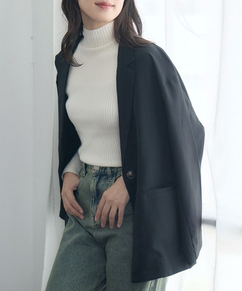 RETRO GIRL（レトロガール）の「【ゆるてろ】テーラーJK（その他アウター・レディース・ブラウン/チャコールグレー/ブラック・FREE）」の18枚目の写真