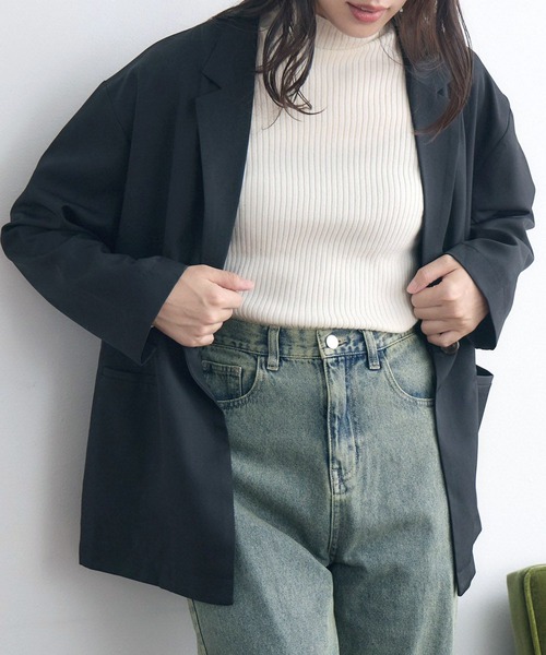 RETRO GIRL（レトロガール）の「【ゆるてろ】テーラーJK（その他アウター・レディース・ブラウン/チャコールグレー/ブラック・FREE）」の21枚目の写真