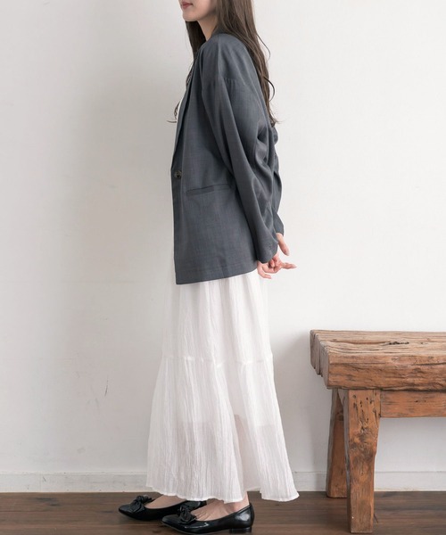 RETRO GIRL（レトロガール）の「【ゆるてろ】テーラーJK（その他アウター・レディース・ブラウン/チャコールグレー/ブラック・FREE）」の13枚目の写真