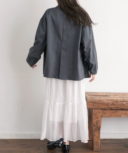 RETRO GIRL（レトロガール）の「【ゆるてろ】テーラーJK（その他アウター・レディース・ブラウン/チャコールグレー/ブラック・FREE）」の15枚目の写真