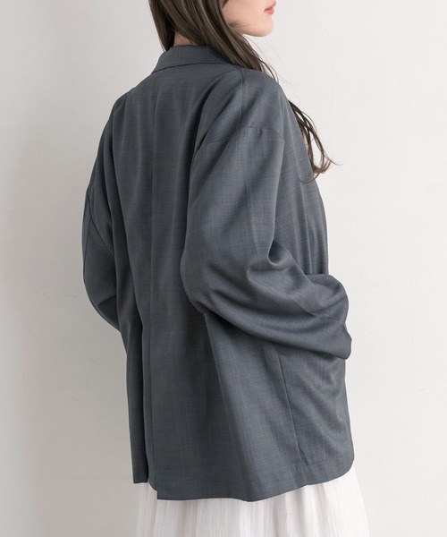 RETRO GIRL（レトロガール）の「【ゆるてろ】テーラーJK（その他アウター・レディース・ブラウン/チャコールグレー/ブラック・FREE）」の9枚目の写真