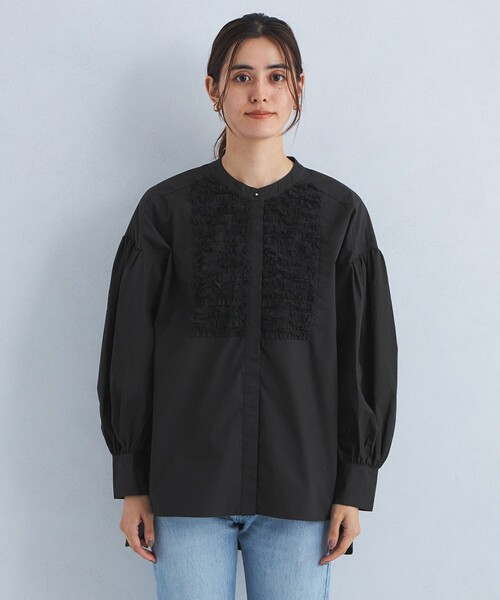 TORRAZZO DONNA チュールフリルブラウス TORRAZZO DONNA]チュールフリルブラウス | KOBUNSHA SELECT SHOP