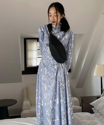 SANSeLF | 【LONSLAN】ウエストタックヴィンテージデザインドレス sanwl24a002(ワンピース)