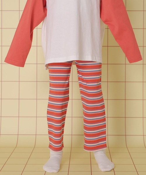 LEPSIM（レプシィム）の「【KIDS】アソートリブパンツ　149392（その他パンツ・キッズ・ライトブルー/オレンジ/ネイビー・140/120）」の5枚目の写真