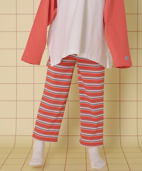 LEPSIM（レプシィム）の「【KIDS】アソートリブパンツ　149392（その他パンツ・キッズ・ライトブルー/オレンジ/ネイビー・140/120）」の6枚目の写真