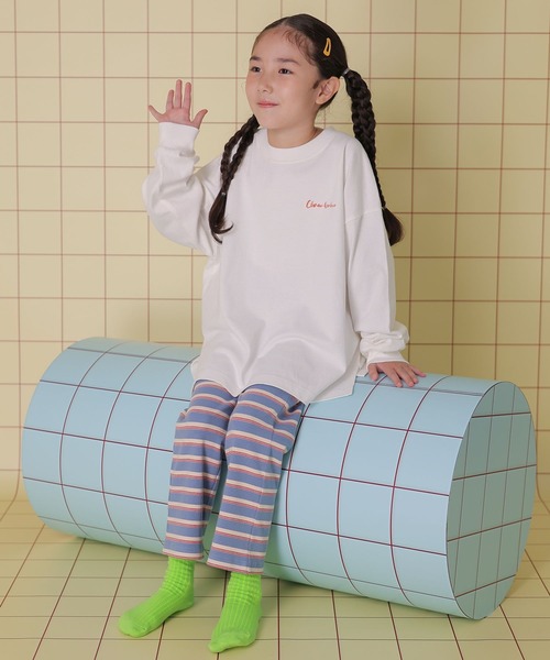 LEPSIM（レプシィム）の「【KIDS】アソートリブパンツ　149392（その他パンツ・キッズ・ライトブルー/オレンジ/ネイビー・140/120）」の14枚目の写真