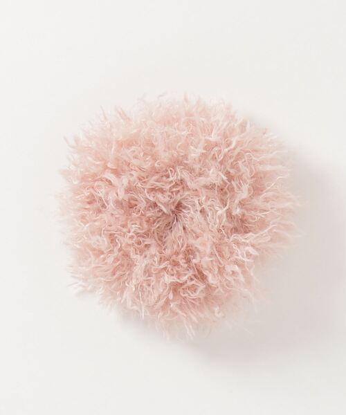 RUBY AND YOU（ルビーアンドユー）の「［select］ファーライクシュシュ（シュシュ・レディース・ピンク/ブラウン/パープル/ミント/ブラック/アイボリー・FREE）」の6枚目の写真