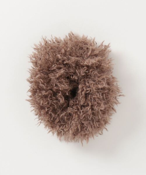 RUBY AND YOU（ルビーアンドユー）の「［select］ファーライクシュシュ（シュシュ・レディース・ピンク/ブラウン/パープル/ミント/ブラック/アイボリー・FREE）」の12枚目の写真