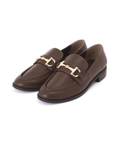 EDIT COLOGNE（エディットコロン）の「ビットローファー（パンプス・レディース・ブラウン/ブラック・23.0cm/23.5cm/24.0cm）」の2枚目の写真