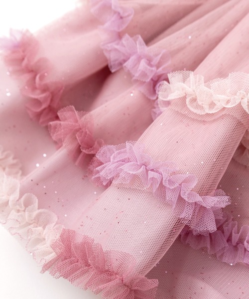 panpantutu（パンパンチュチュ）の「チュチュラフェット【M/90-110cm】【L/110-130cm】（スカート・キッズ・ピンク/エメラルド/ターコイズブルー/ラベンダー・MEDIUM/LARGE）」の11枚目の写真