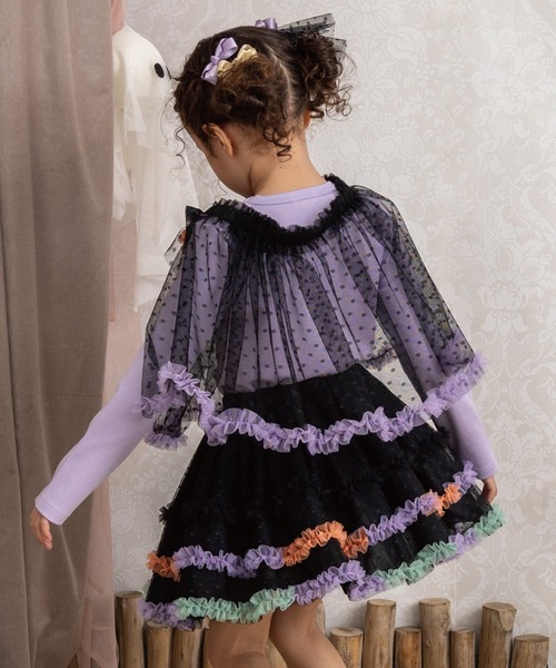 panpantutu（パンパンチュチュ）の「チュチュラフェット【M/90-110cm】【L/110-130cm】（スカート・キッズ・ピンク/エメラルド/ターコイズブルー/ラベンダー・MEDIUM/LARGE）」の17枚目の写真