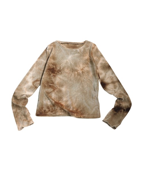 antiqua(アンティカ)の「ベロアシアートップス(Tシャツ/カットソー・レディース・ブラック/ベージュ・ONESIZE)」の21枚目の写真