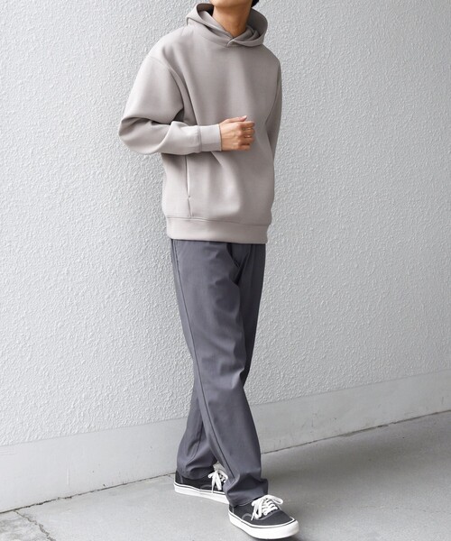 HYKE テーパードイージーパンツ WEB限定】SHIPS any: 〈洗濯機可能・UVカット〉スーパー ストレッチ