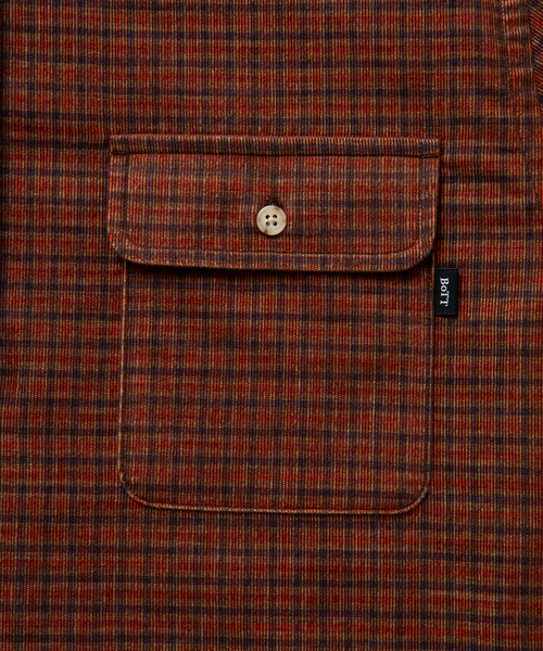 トップス BOTT PULLOVER CORDUROY SHIRT セール】【BoTT / ボット】Pullover Corduroy Shirt（シャツ