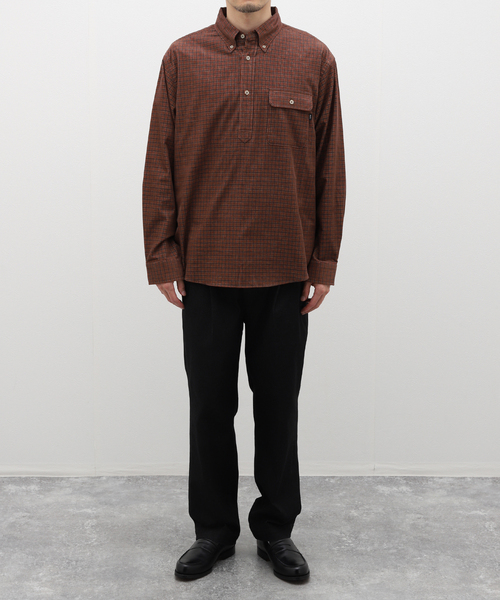 トップス BOTT PULLOVER CORDUROY SHIRT セール】【BoTT / ボット】Pullover Corduroy Shirt（シャツ