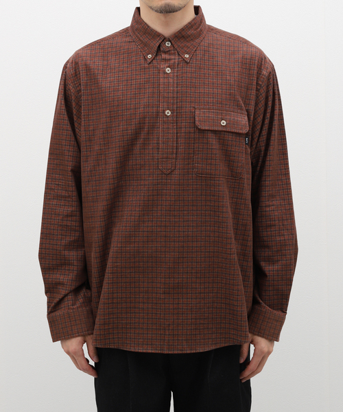 トップス BOTT PULLOVER CORDUROY SHIRT セール】【BoTT / ボット】Pullover Corduroy Shirt（シャツ