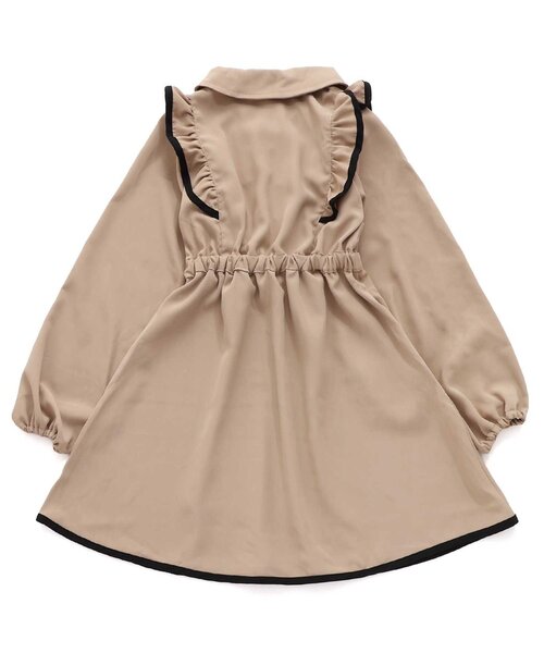 algy（アルジー）の「ハイショクラインガーリーワンピ（ワンピース・キッズ・ピンク/チェック/ベージュ・SMALL/MEDIUM/X-SMALL/XX-SMALL）」の16枚目の写真
